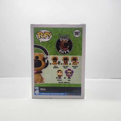Dug with Headphones Funko Exclusive #1097 Damaged Box