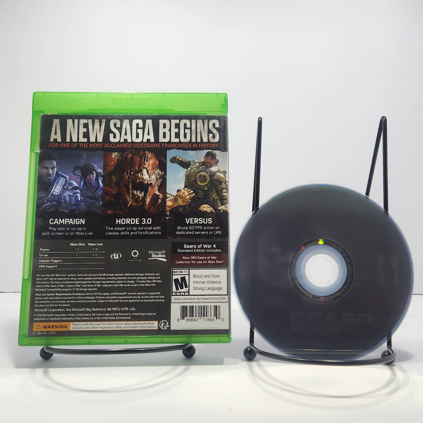 Gears of War 4 (Xbox One, 2016)