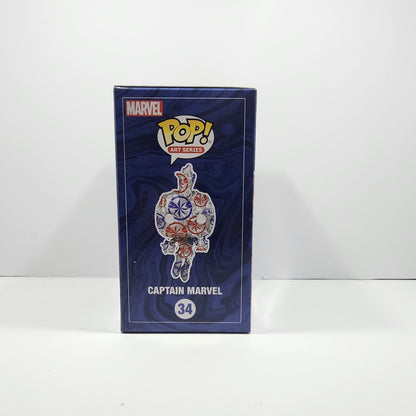 Captain Marvel Art Series Funko #34