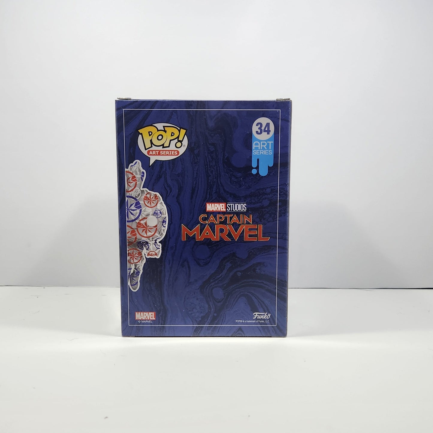 Captain Marvel Art Series Funko #34