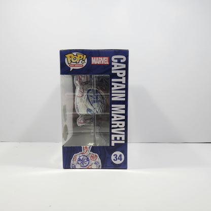 Captain Marvel Art Series Funko #34