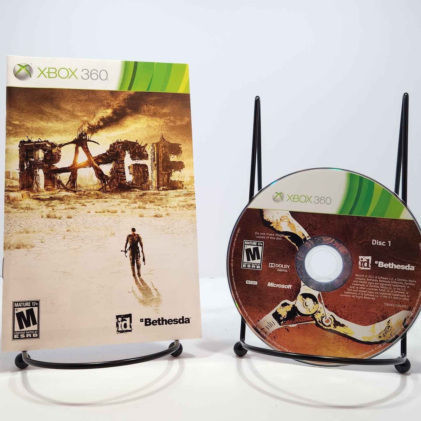 Rage Anarchy Edition CIB (Xbox 360, 2011)