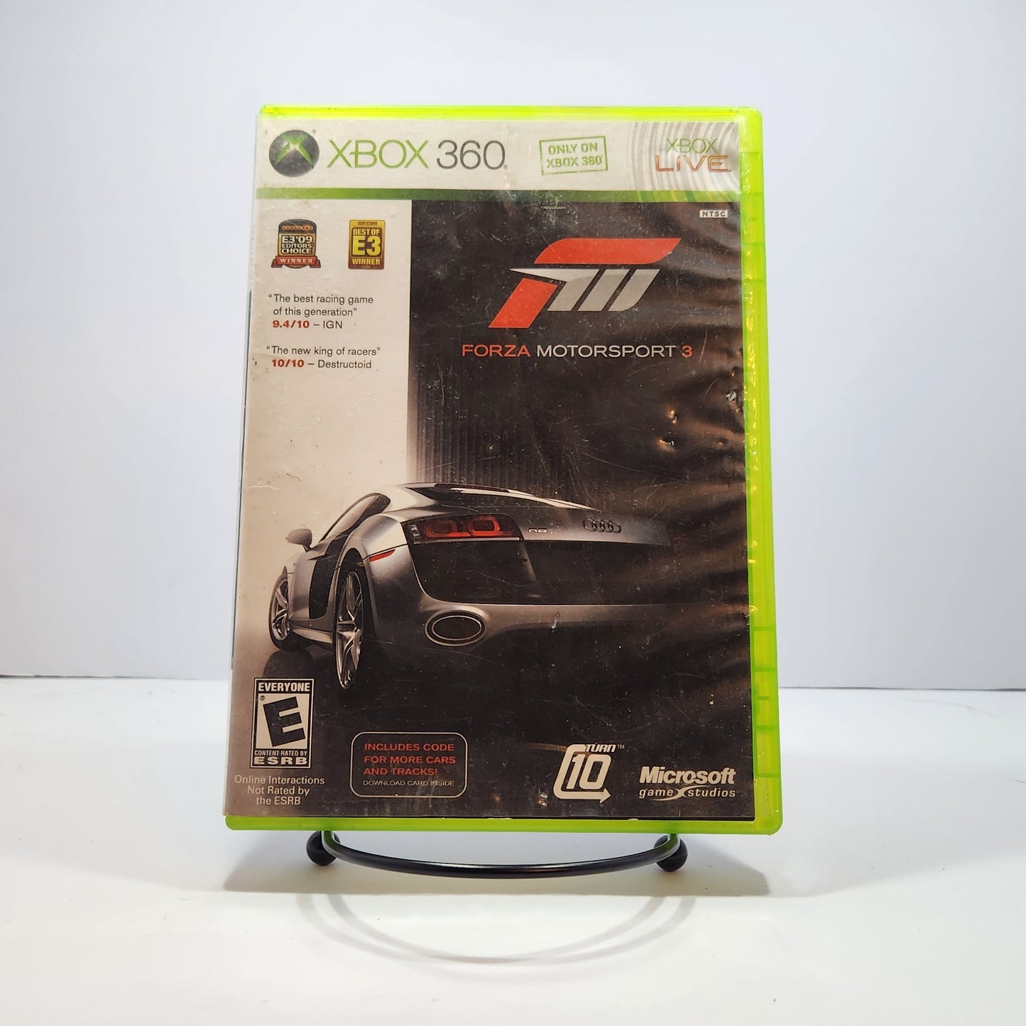 Forza Motorsport 3 (Xbox 360, 2009) NO MANUAL