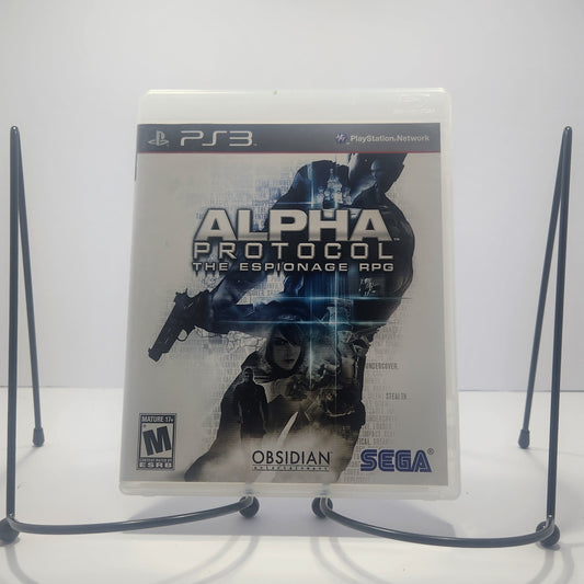 Alpha Protocol CIB (Playstation 3, 2009)