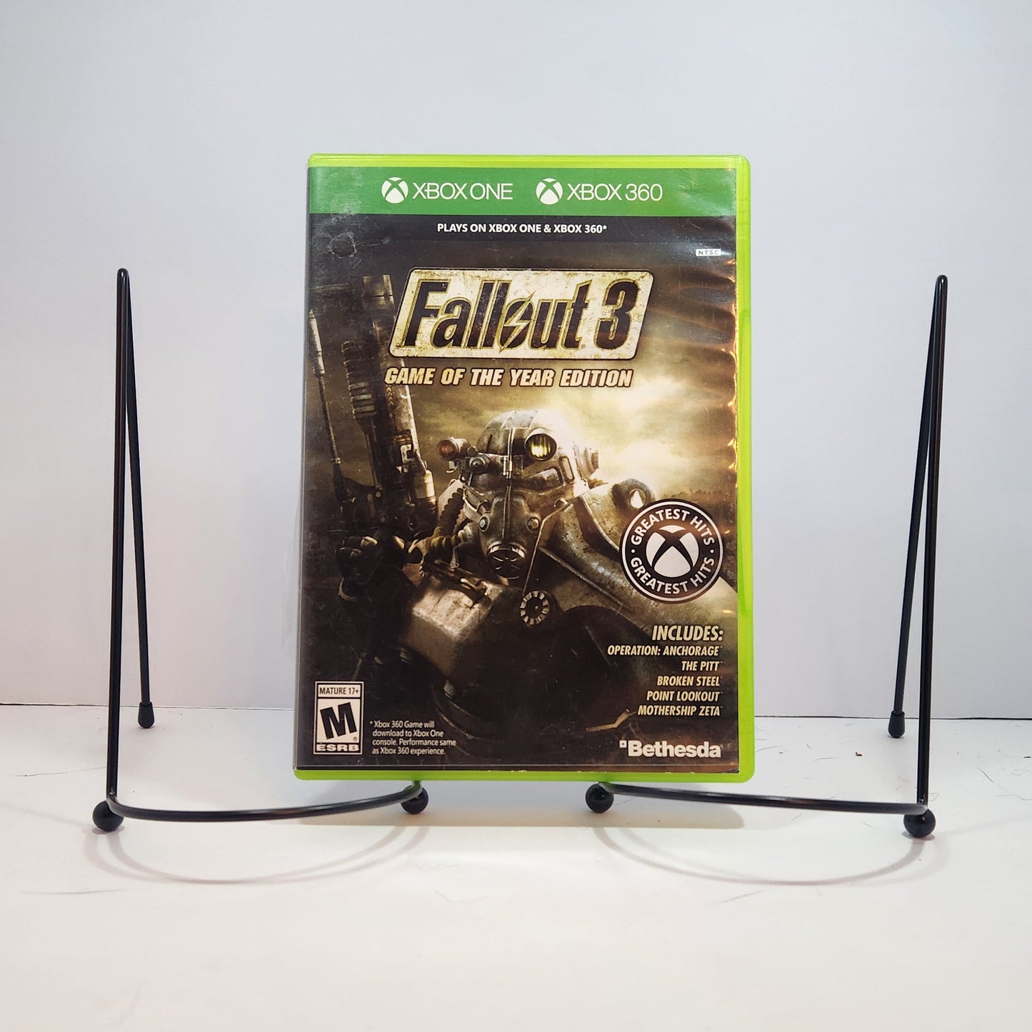 Fallout 3 GOTY (Xbox 360/One, 2009) No Manual