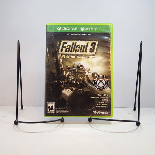 Fallout 3 GOTY (Xbox 360/One, 2009) No Manual