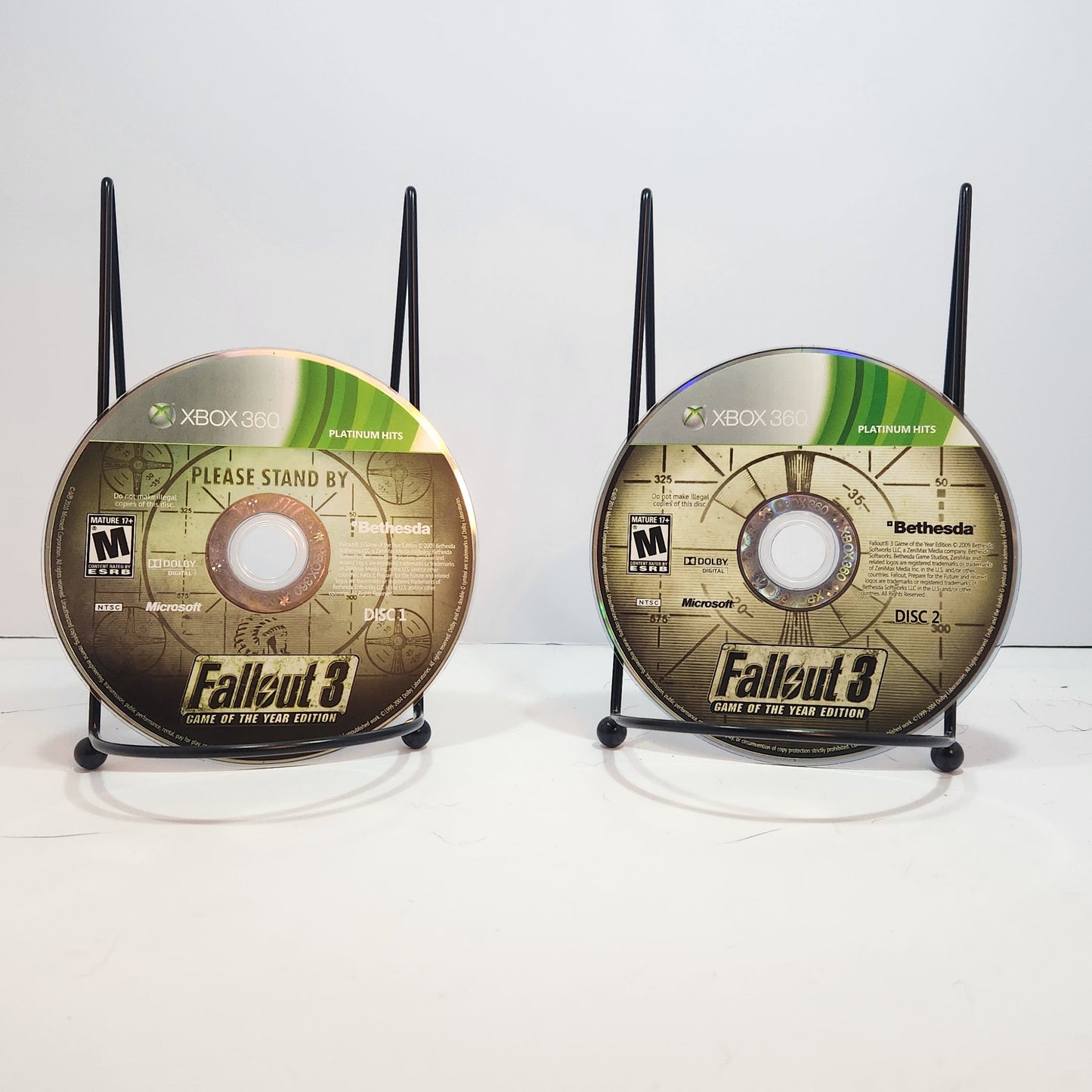 Fallout 3 GOTY (Xbox 360/One, 2009) No Manual