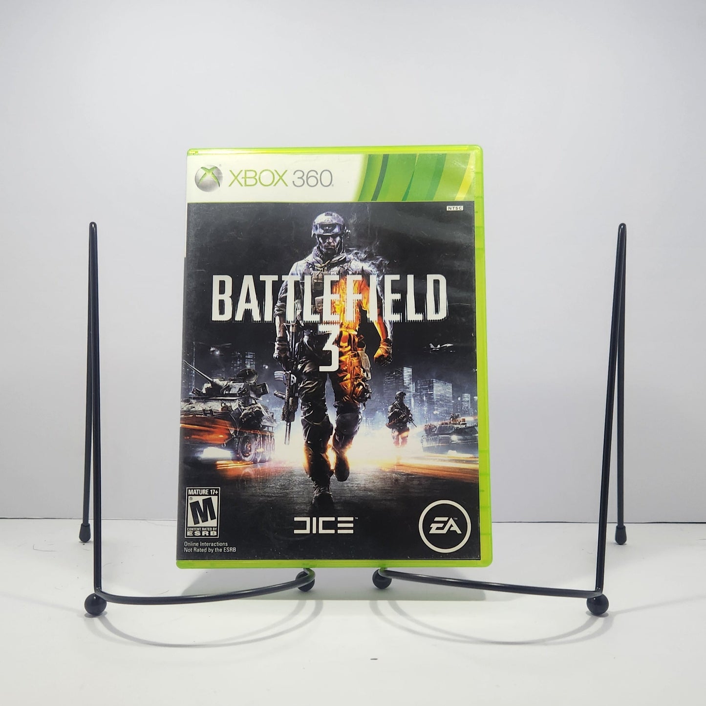 Battlefield 3 (Xbox 360, 2011) No Manual