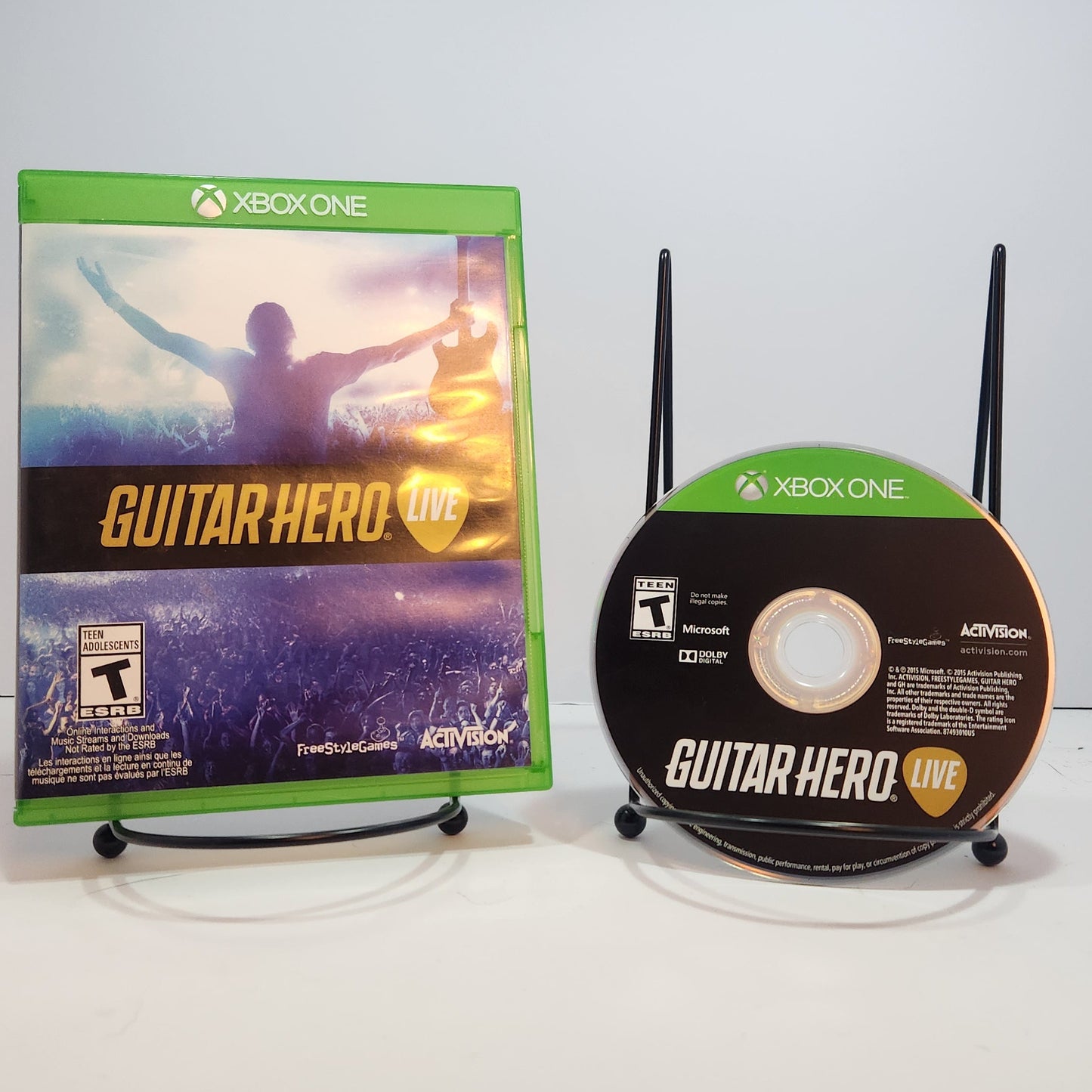 Guitar Hero Live (Xbox One, 2015) No Manual