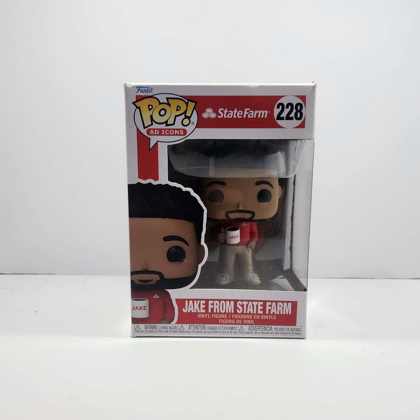 Jake from State Farm Funko #228 DAMAGED