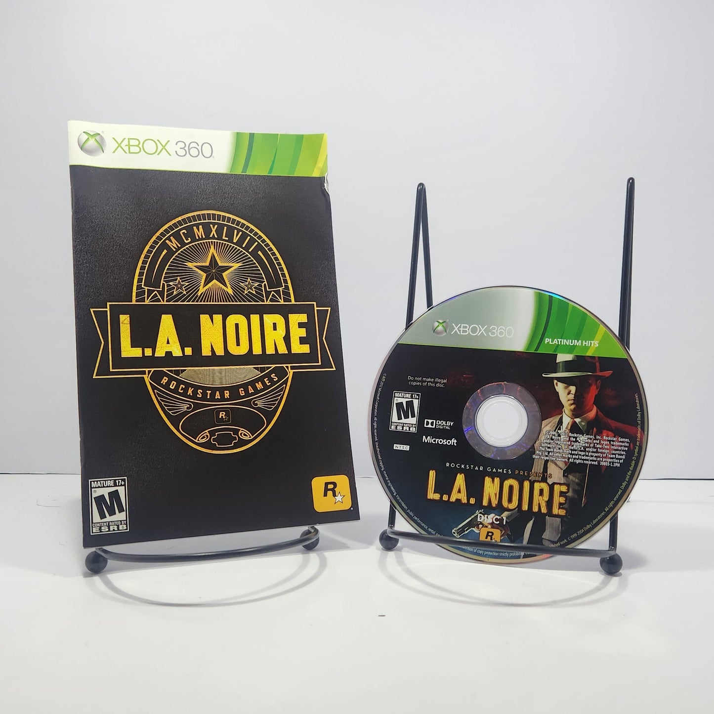 L.A. Noire Platinum Hits CIB (Xbox 360, 2011)