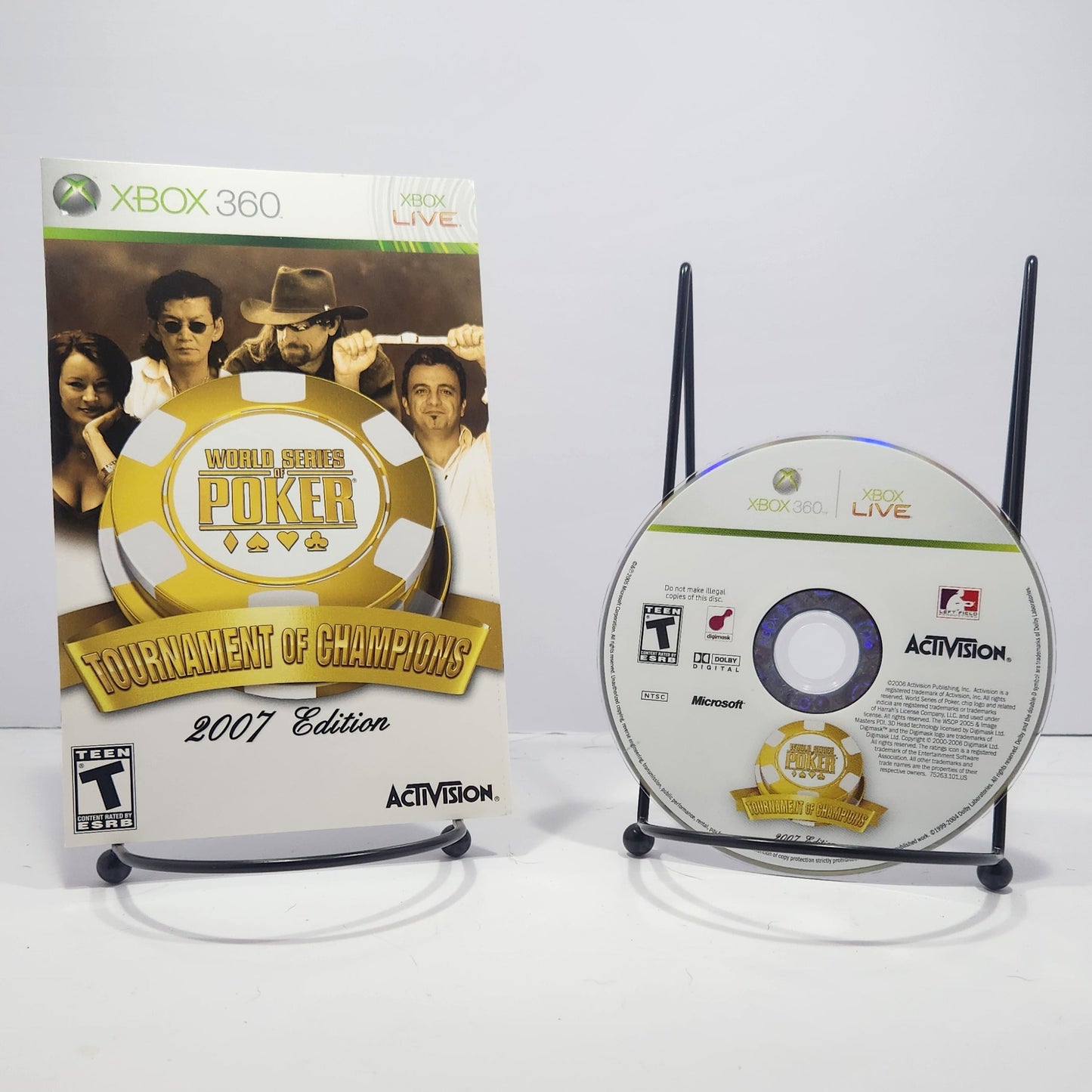 World Series of Poker 2007 Edition CIB (Xbox 360, 2006)
