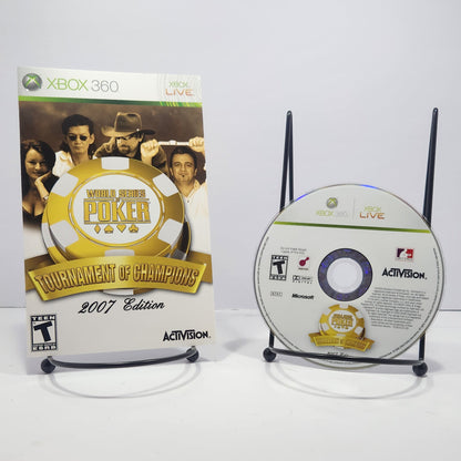 World Series of Poker 2007 Edition CIB (Xbox 360, 2006)