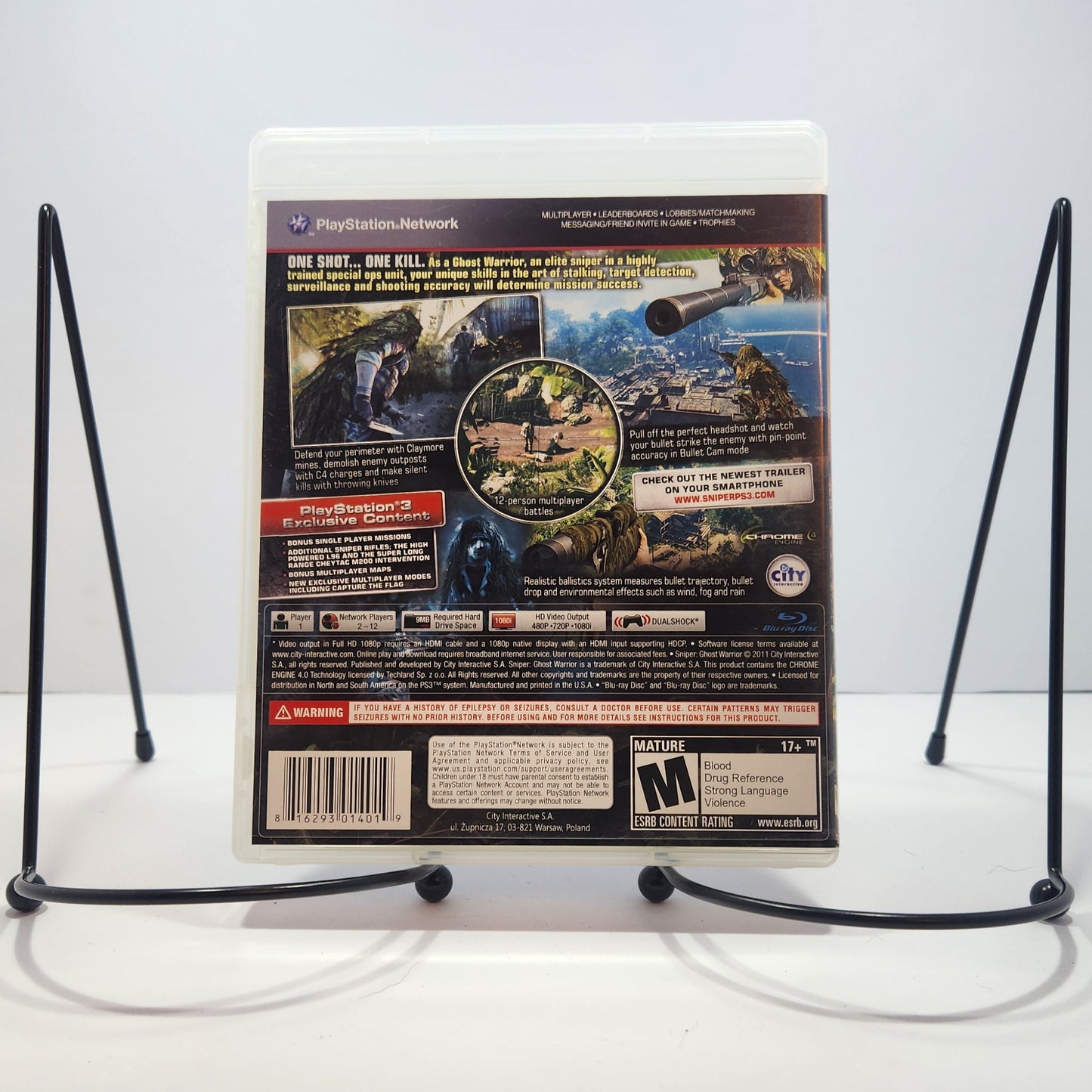 Sniper: Ghost Warrior (Sony PlayStation 3, 2011)