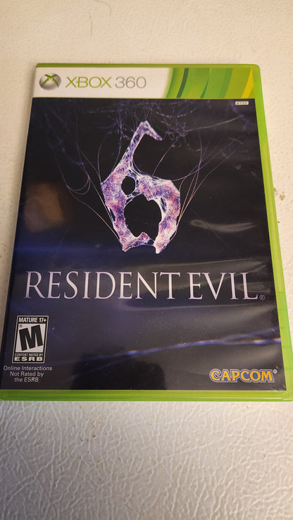 Resident Evil 6 (Microsoft Xbox 360, 2012)