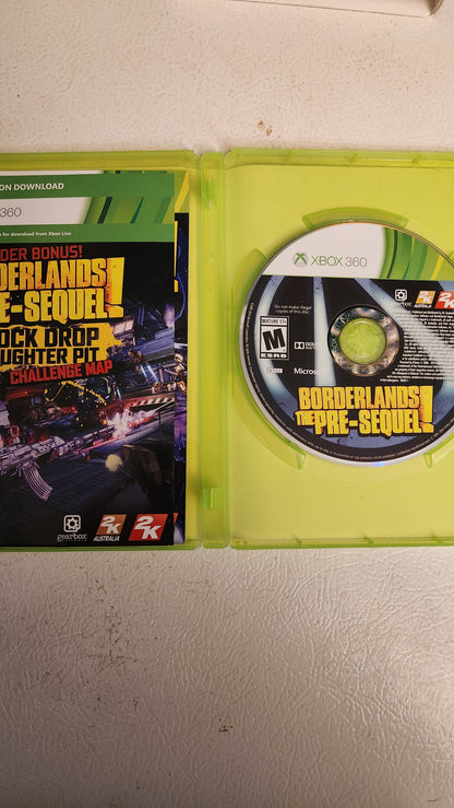 Borderlands: The Pre-Sequel (Microsoft Xbox 360, 2014)