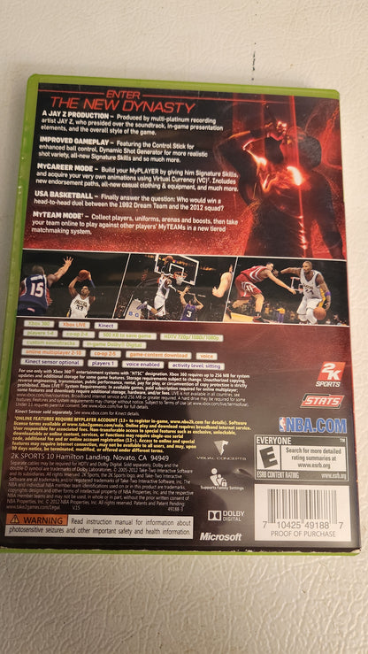 NBA 2K13 (Microsoft Xbox 360, 2012)