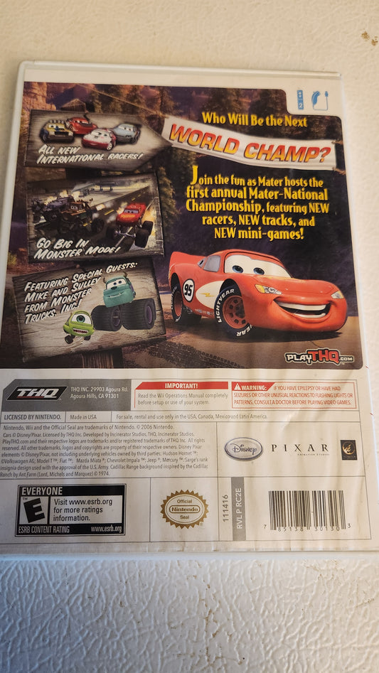 Cars: Mater-National - Nintendo Wii