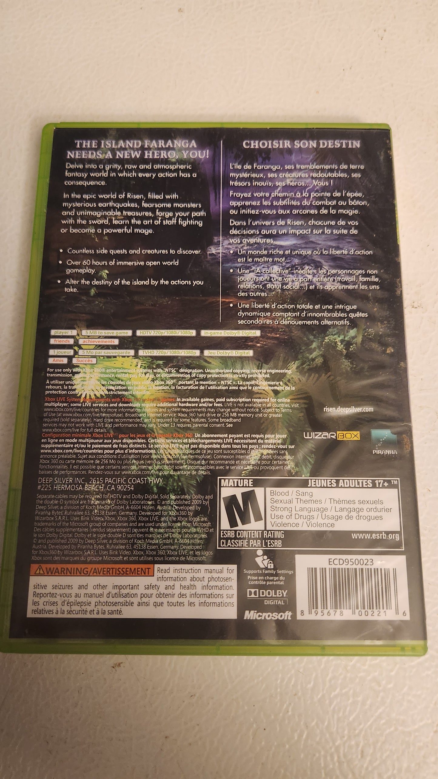 Risen (Microsoft Xbox 360, 2010)