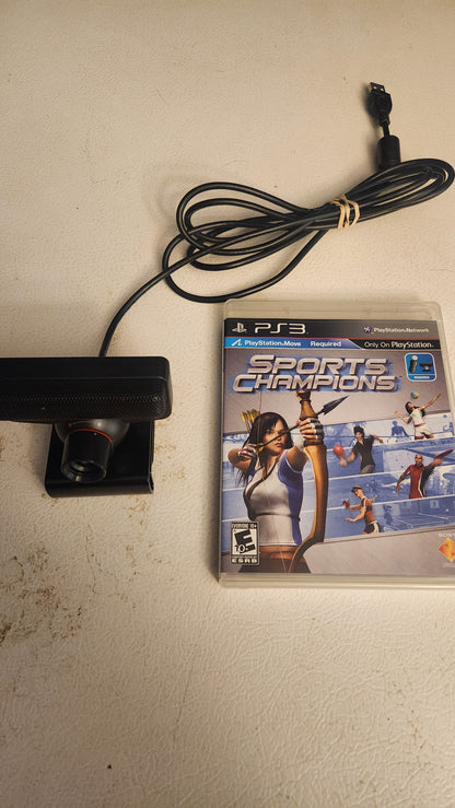 PS3 Motion Controllers, Charger, Camera and Sports Champions