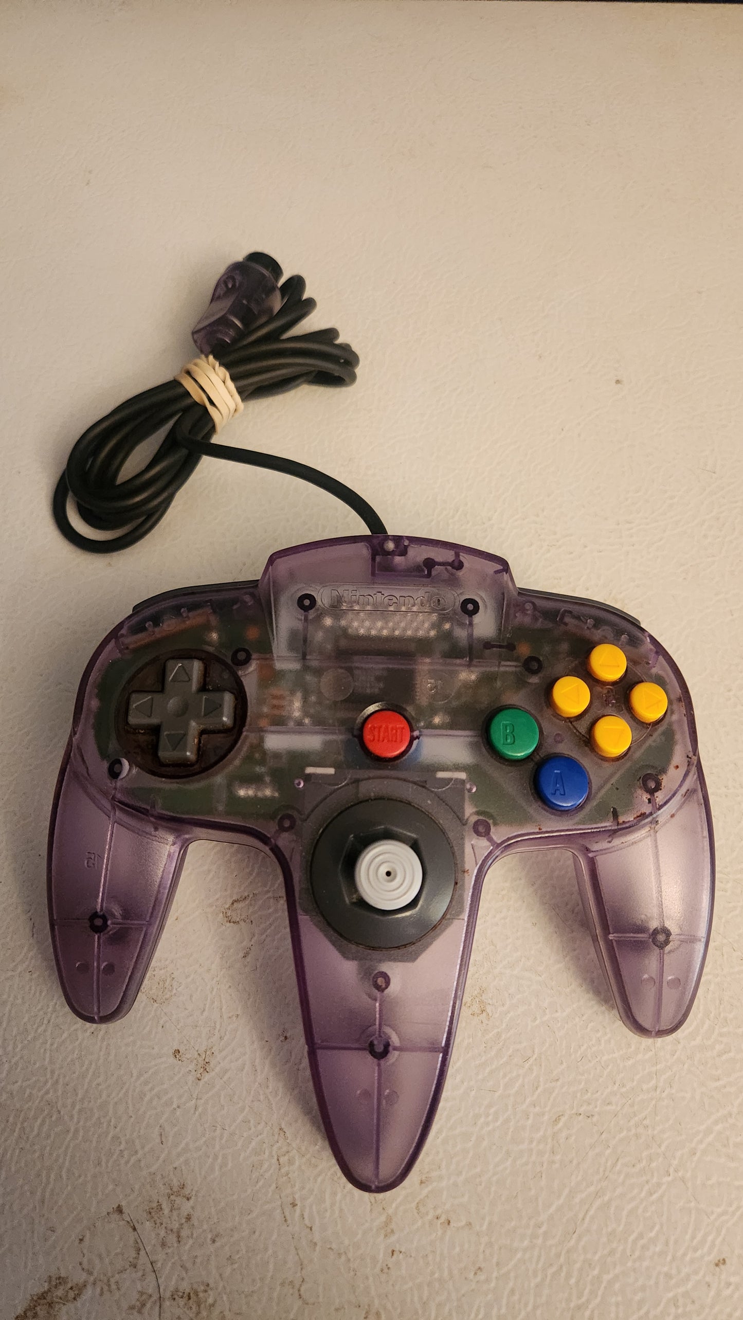 Original Authentic Nintendo 64 Controller - Atomic Purple N64