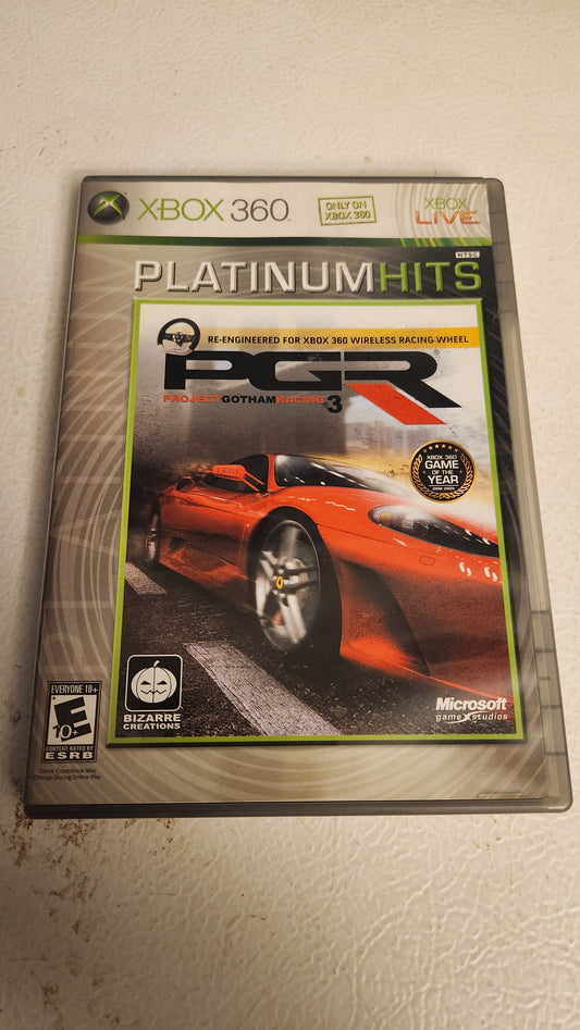 Project Gotham Racing 3 (Xbox 360) Platinum Hits