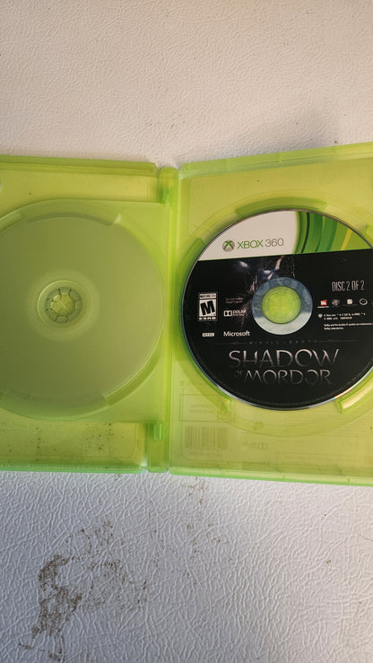 Middle Earth: Shadow of Mordor - Microsoft Xbox 360 No Manual