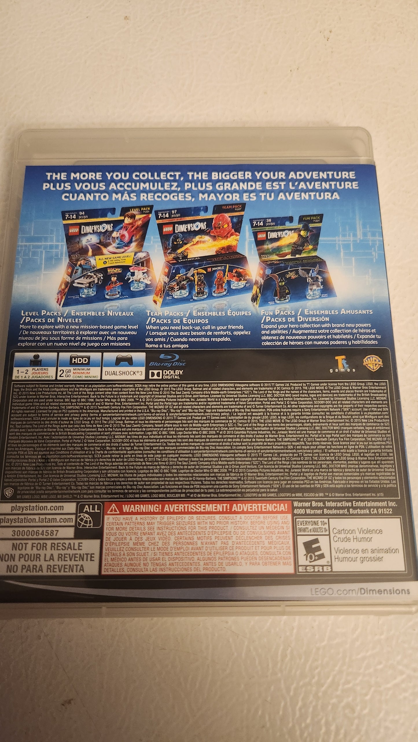 LEGO Dimensions (PlayStation 3 PS3)