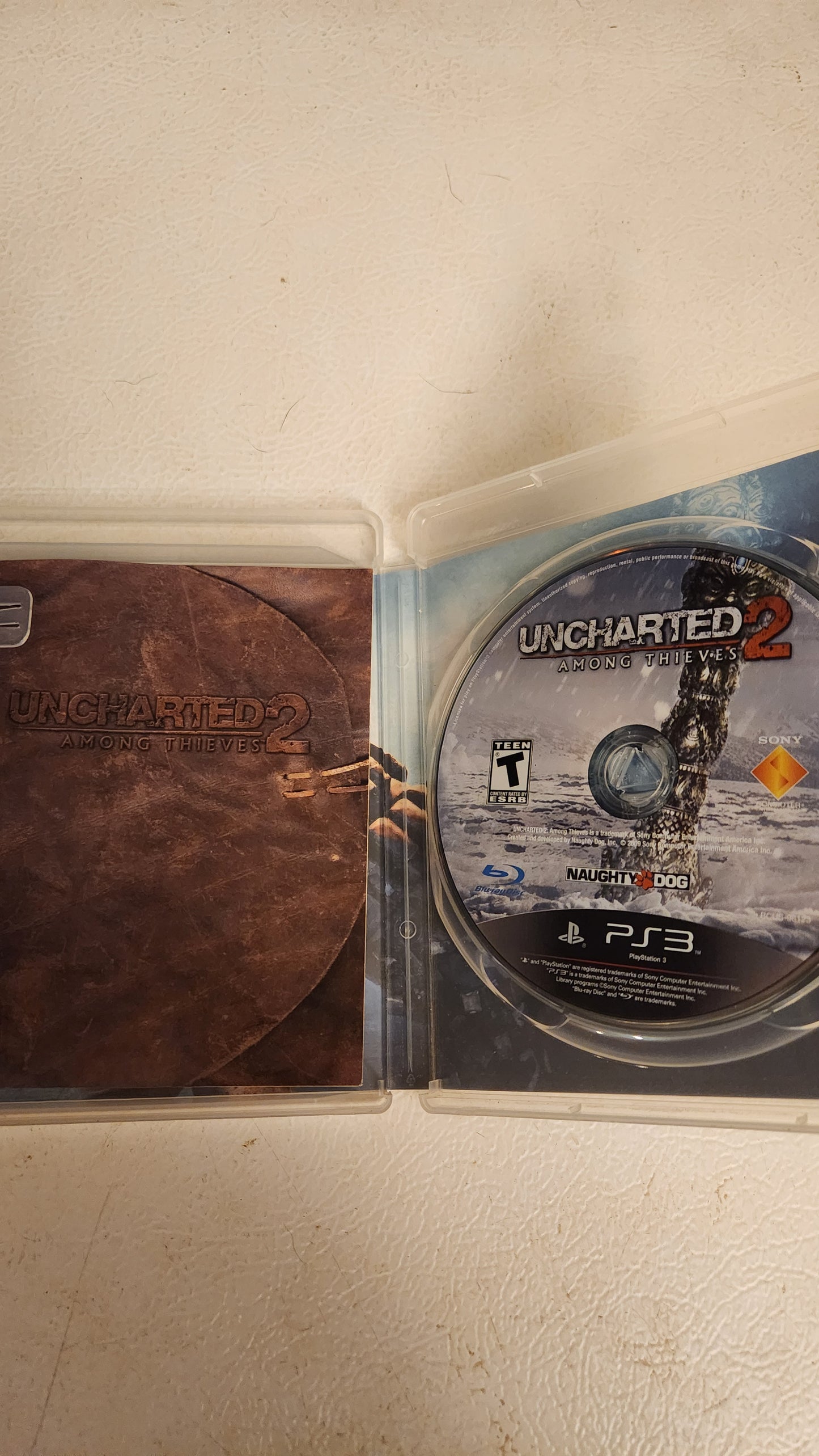 Uncharted 2: Among Thieves (PlayStation 3 PS3, 2009)