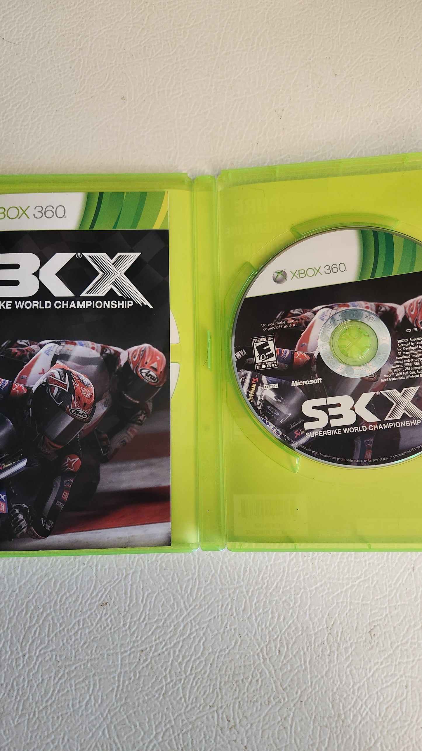 SBK X: Superbike World Championship (Microsoft Xbox 360, 2010)