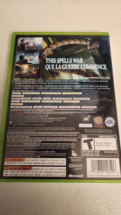 Harry Potter and the Deathly Hallows: Part 1 (Microsoft Xbox 360, 2010)