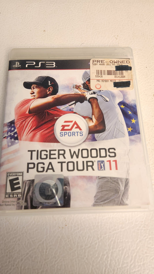 Tiger Woods PGA Tour 11 (PlayStation 3 PS3, 2010) NO MANUAL