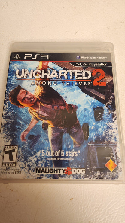 Uncharted 2: Among Thieves (PlayStation 3 PS3, 2009)