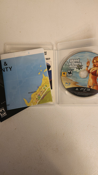 Grand Theft Auto V (PlayStation 3 PS3, 2013)