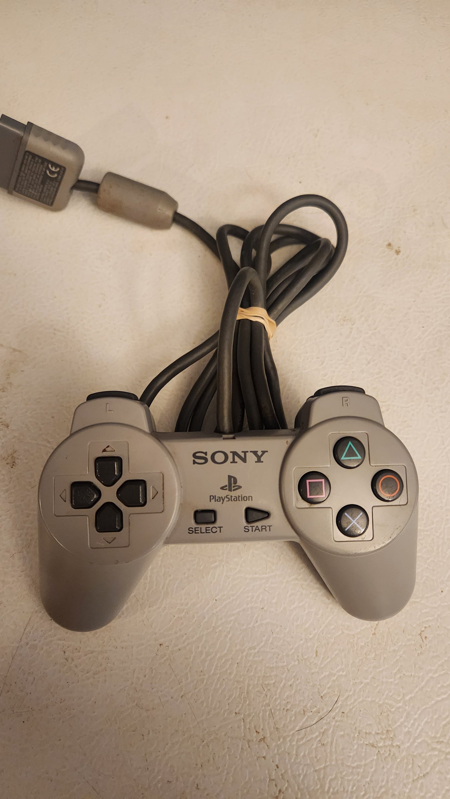 Sony PS1 SCPH-1080 Wired Controller - Gray