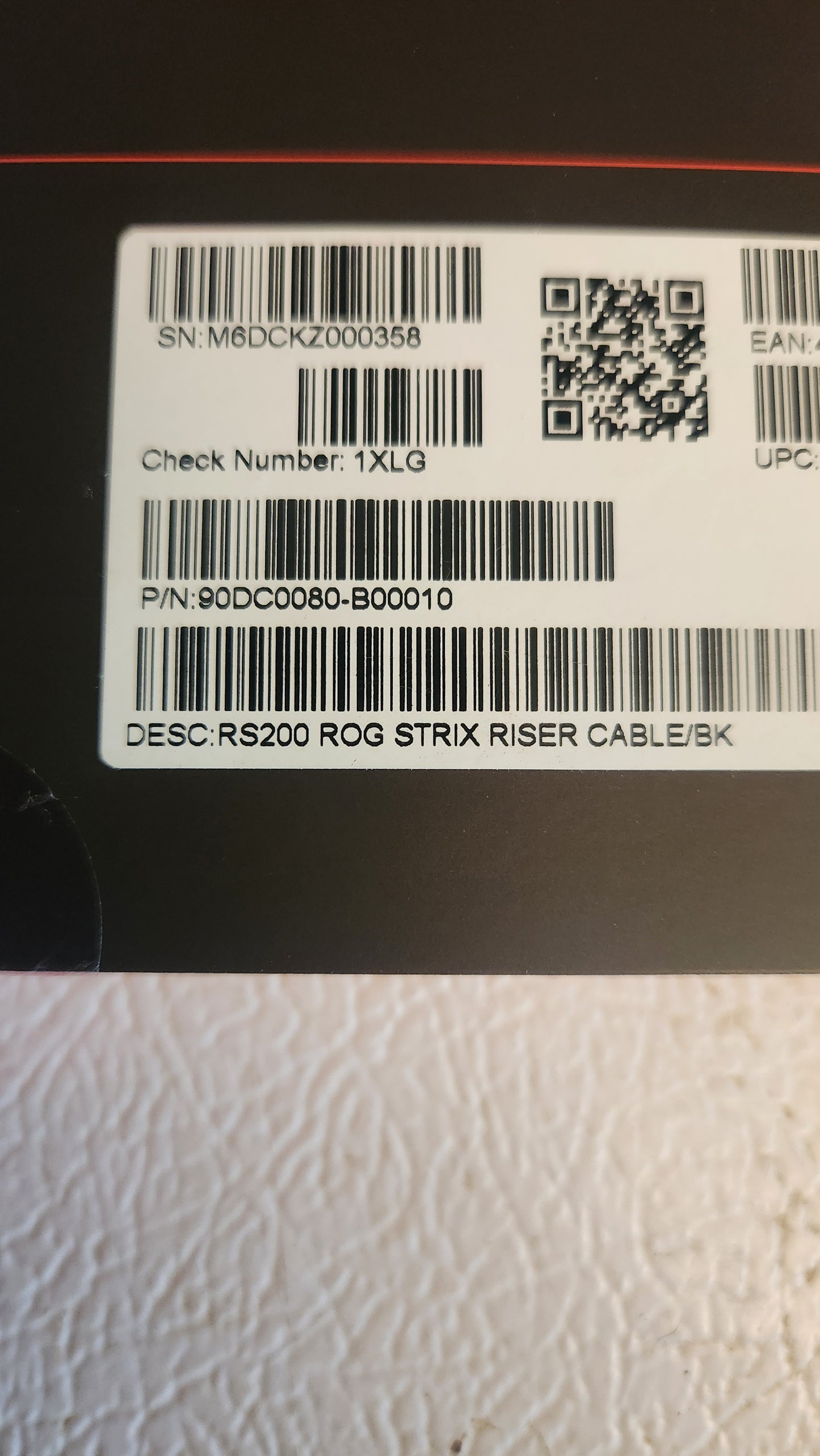 RS200 ROG STRIX RISER CABLE 90DC0080-500010