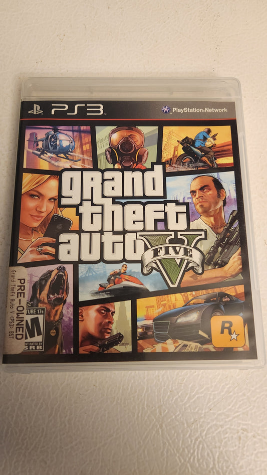 Grand Theft Auto V (PlayStation 3 PS3, 2013)