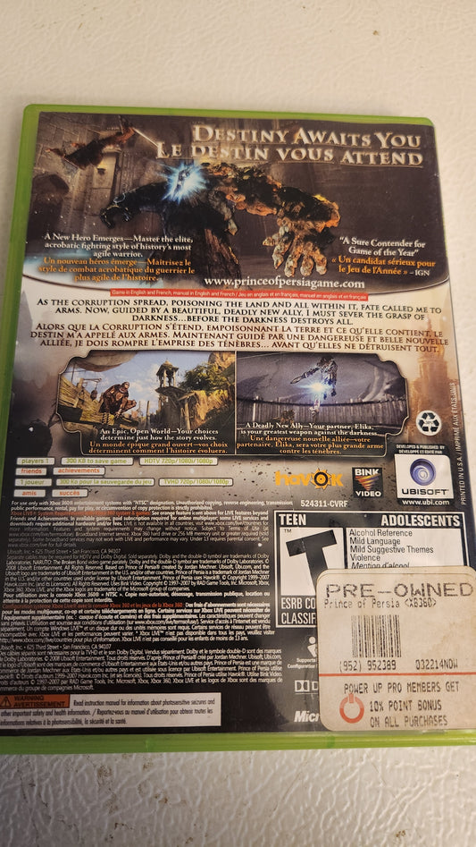Prince of Persia (Microsoft Xbox 360, 2008)