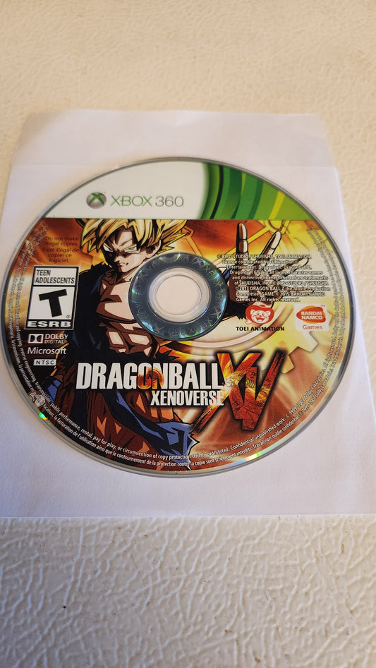 Dragon Ball XenoVerse (Xbox 360, 2015) DISC ONLY