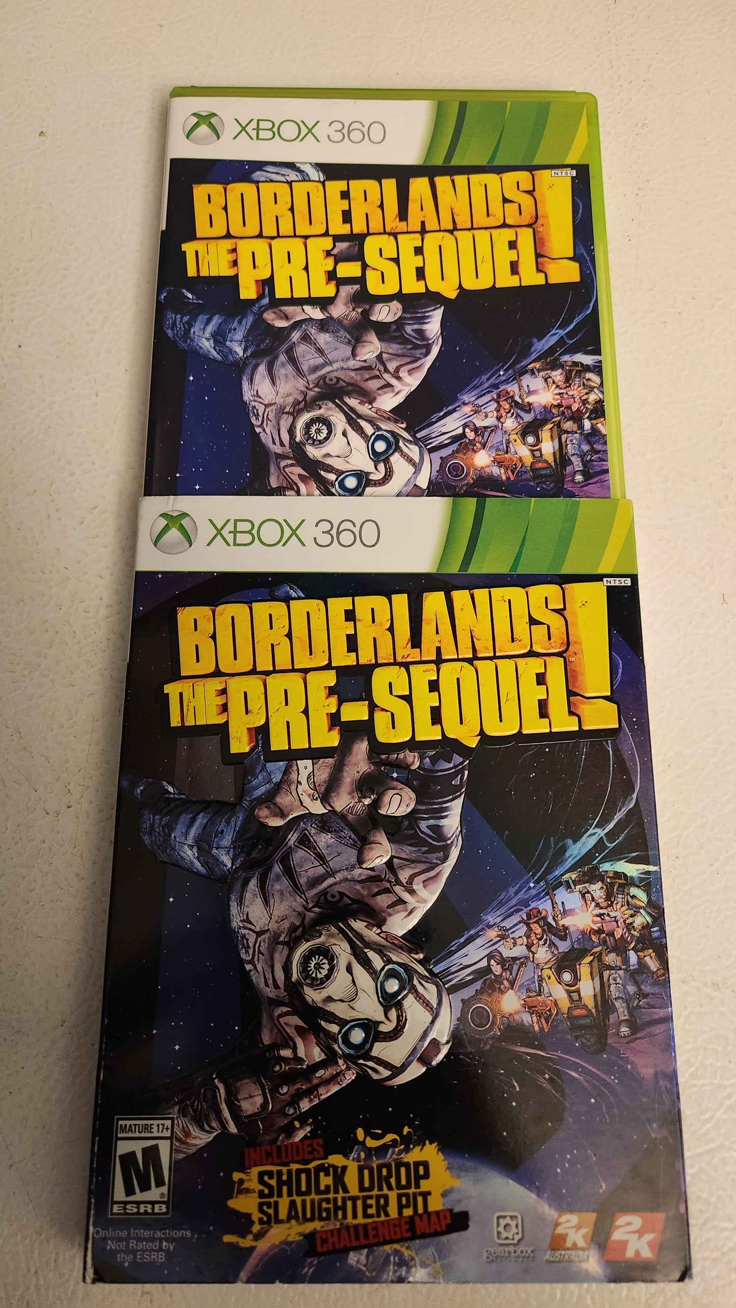 Borderlands: The Pre-Sequel (Microsoft Xbox 360, 2014)