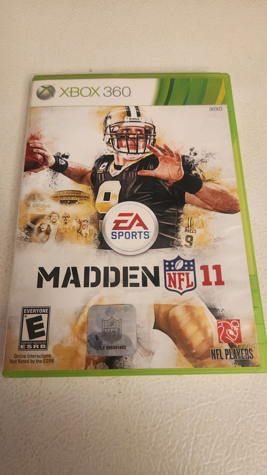 Madden NFL 11 (Microsoft Xbox 360, 2010)