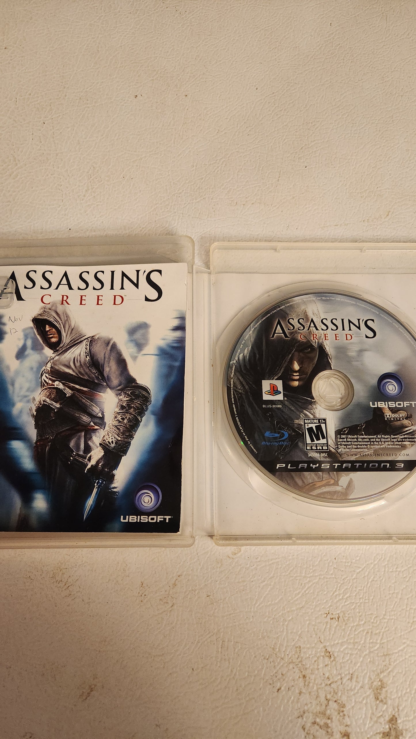 Assassin's Creed (PlayStation 3 PS3, 2007)