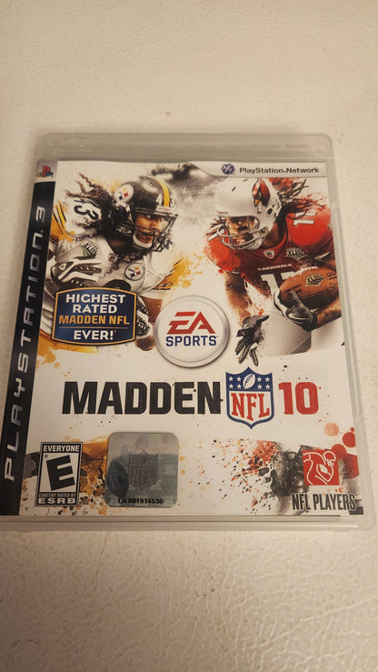 Madden NFL 10 (PlayStation 3 PS3, 2009)