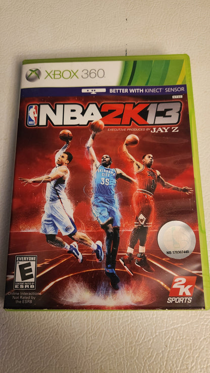 NBA 2K13 (Microsoft Xbox 360, 2012)