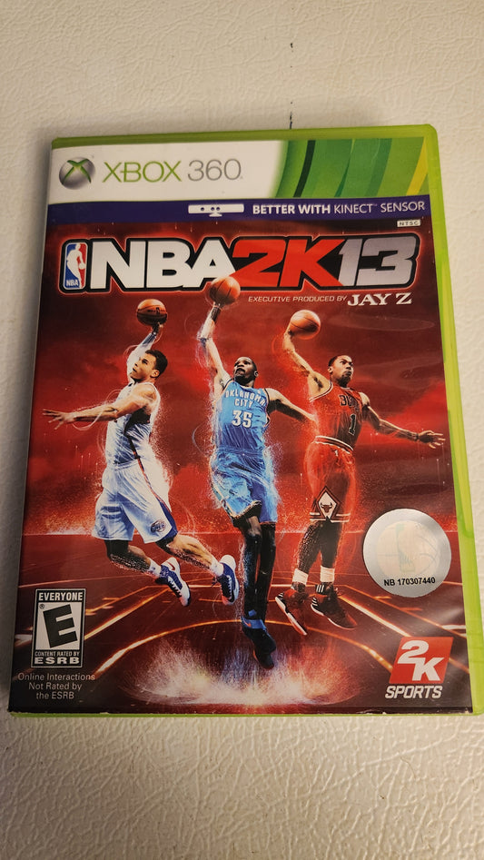 NBA 2K13 (Microsoft Xbox 360, 2012)