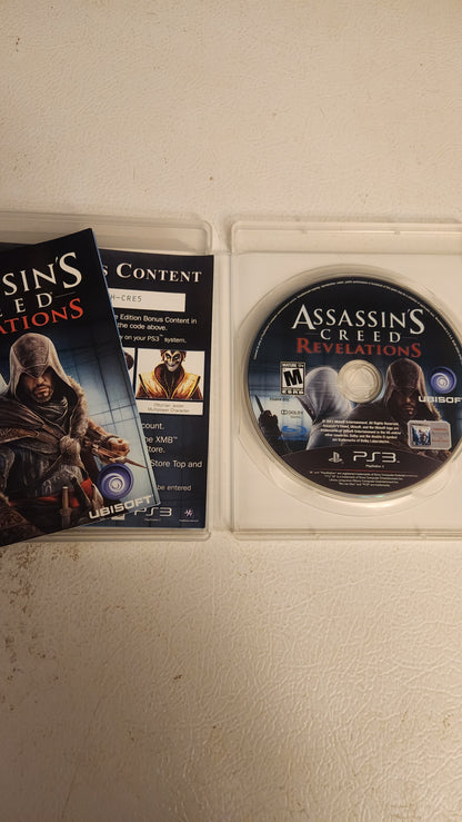 Assassin's Creed: Revelations -- Signature Edition (PlayStation 3 PS3, 2011)