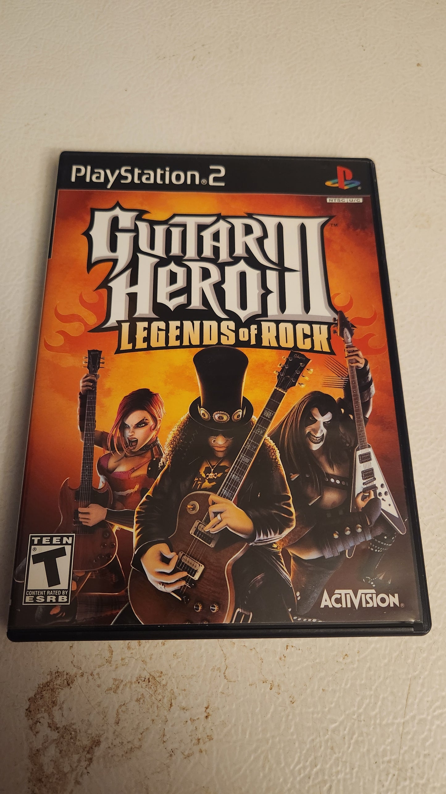 PS2 PlayStation 2 Guitar Hero III - Legends of Rock