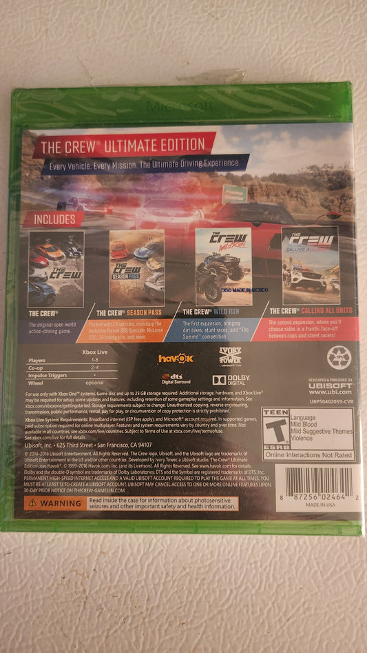 The Crew - Ultimate Edition - Microsoft Xbox One