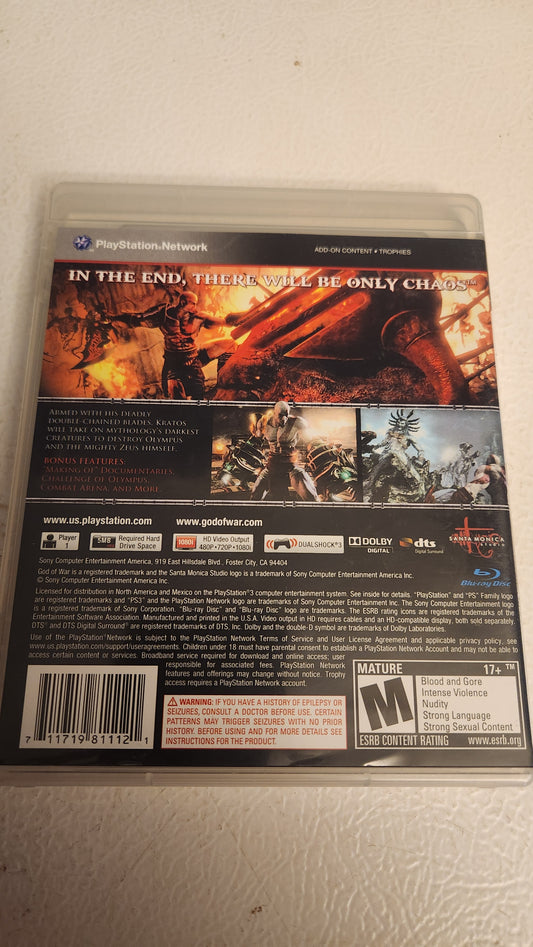 God of War III (Sony PlayStation 3, 2010)
